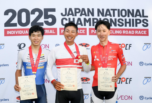 【RACE REPORT】全日本自転車競技選手権大会タイムトライアル 渡良瀬遊水地外周部 43.8km (7.3km × 6周)